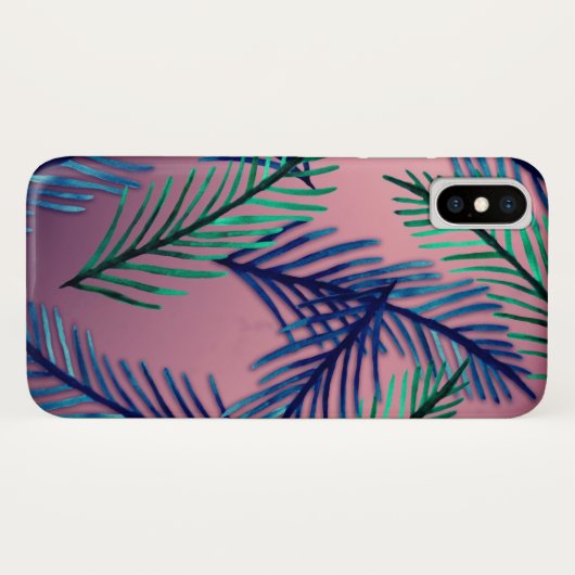 Tropical Mood iPhone Case (Achterkant (horizontaal))