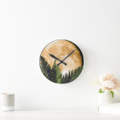 Tropical Moon Ronde Klok (Huis)