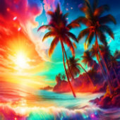 Tropical Moon Teenslippers