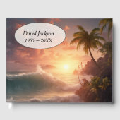 Tropical Morning Sunrise for Memorial Service  Gastenboek (Voorkant)