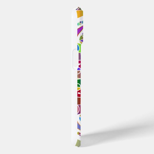 Tropical Mosaic – Blue & Gold Macaw Mandala Case-Mate iPhone Case (Achterkant / Rechts)