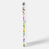 Tropical Mosaic – Blue & Gold Macaw Mandala Case-Mate iPhone Case (Achterkant / Links)