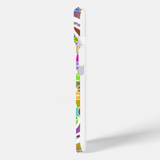 Tropical Mosaic – Blue & Gold Macaw Mandala Case-Mate iPhone Case (Achterkant / Links)