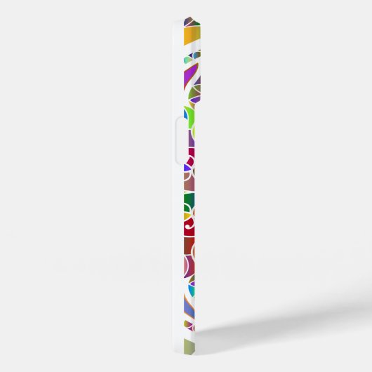 Tropical Mosaic – Blue & Gold Macaw Mandala Case-Mate iPhone Case (Achterkant / Rechts)