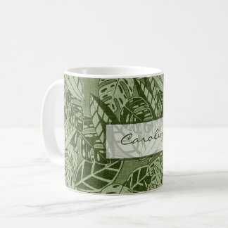 Tropical mug with your name koffiemok