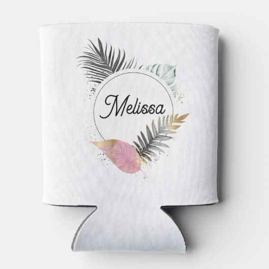 Tropical Name Can Cooler (Achterkant)