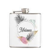Tropical Name Flask Heupfles (Voorkant)