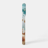 Tropical Ocean Beach Zeesterren schelpen iPhone 16 Hoesje (Rechterkant)