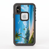 Tropical Ocean Island Sandy Beach Shore  (Achterkant)