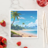 Tropical Ocean Island Sandy Beach Shore Servet (Insitu)