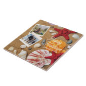 Tropical ocean nautical coastal summer tegeltje (Zijkant)