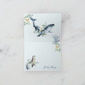 Tropical Ocean Sea life Thank You Note Cards Bedankkaart (Binnen)