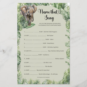 Tropical Oerwoud Safari Animals Naam Dat Song spel