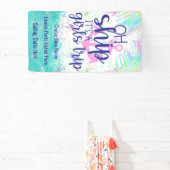 Tropical Oh Ship It's a Girls Trip | Cruise Door Spandoek (Insitu)