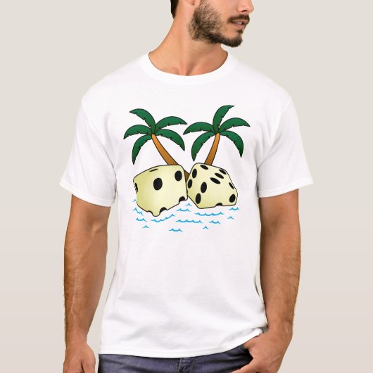 Tropical Pair O' Dice T-shirt (Voorkant)