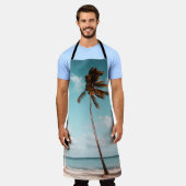 Tropical Palm Beach Apron  Schort (Gedragen)