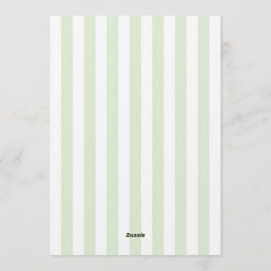 Tropical Palm Leaf & Coconut Details Card Kaart (Achterkant)