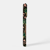  Tropical Palm & Leather Wallet Pattern iPhone 15  Hoesje (Rechterkant)