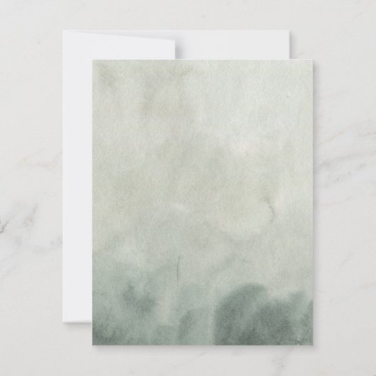 Tropical Palm Leaves wedding Photo Save the date Kaart (Achterkant)