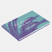 Tropical Palm Tree Beach House Gastenboek (Hoek)