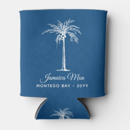 Tropical Palm Tree Personalized Blikjeskoeler