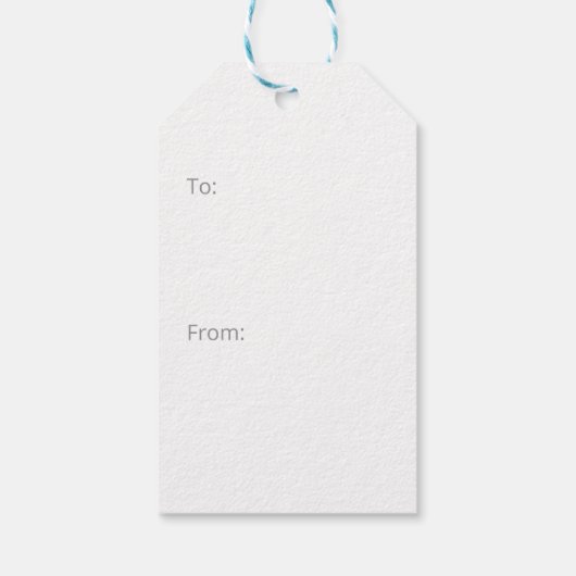 Tropical Palm Trees Coastal Christmas  Cadeaulabel (Achterkant)