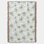 Tropical Palm Trees Deken (Voorkant Verticaal)