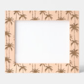 Tropical Palm Trees Gegraveerde Lijstjes (Voorkant)