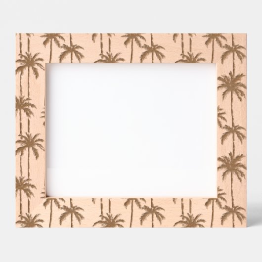 Tropical Palm Trees Gegraveerde Lijstjes (Voorkant)