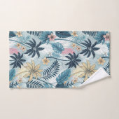 Tropical Palm Trees Monstera Beach Bad Handdoek (Handdoek)