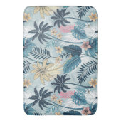 Tropical Palm Trees Monstera Beach Badmat (Voorkant Verticaal)