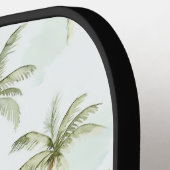 Tropical Palm Trees   Pickleball Paddle (Links Detail)