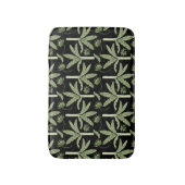 Tropical palm trees seamless pattern badmat (Voorkant Verticaal)