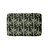 Tropical palm trees seamless pattern badmat (Voorkant)