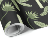 Tropical palm trees seamless pattern cadeaupapier (Rol Hoek)