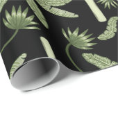Tropical palm trees seamless pattern cadeaupapier (Rol Hoek)