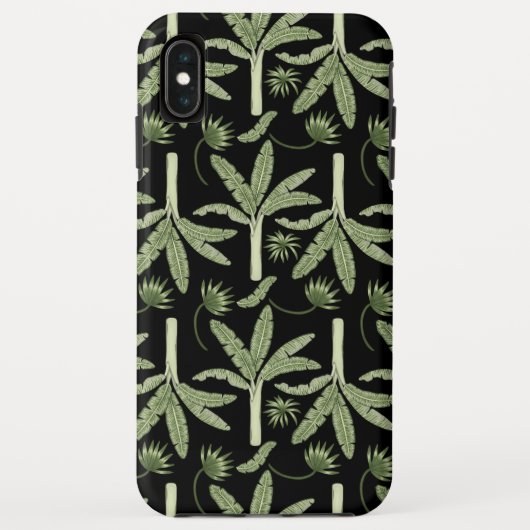 Tropical palm trees seamless pattern Case-Mate iPhone case (Achterkant)