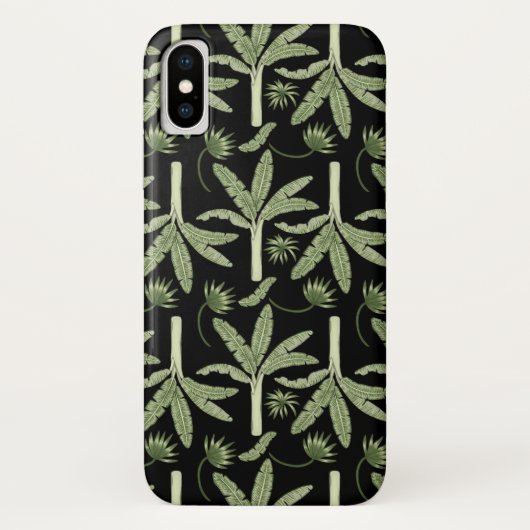 Tropical palm trees seamless pattern Case-Mate iPhone case (Achterkant)