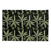 Tropical palm trees seamless pattern kussensloop (Achterkant-Links)