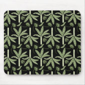 Tropical palm trees seamless pattern muismat (Voorkant)