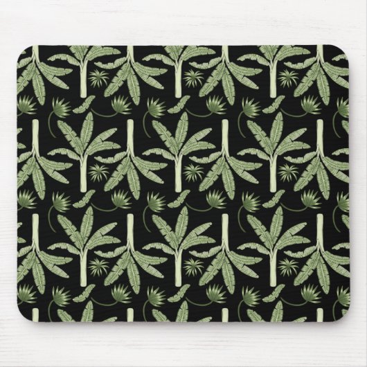 Tropical palm trees seamless pattern muismat (Voorkant)