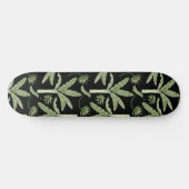 Tropical palm trees seamless pattern persoonlijk skateboard (Horizontaal)