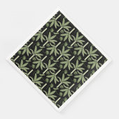 Tropical palm trees seamless pattern servet (Hoek)
