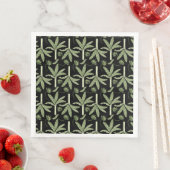 Tropical palm trees seamless pattern servet (Insitu)