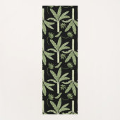 Tropical palm trees seamless pattern yogamat (Voorkant)