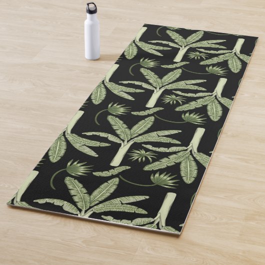 Tropical palm trees seamless pattern yogamat (In situ)