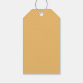 Tropical Palm Waterverf Geometrisch dank u Cadeaulabel (Achterkant)