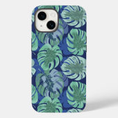 Tropical Palms Print iPhone 14 Hoesje (Achterkant)
