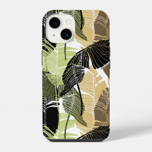 Tropical Palms Print iPhone 14 Hoesje