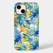 Tropical Palms Print iPhone 14 Hoesje (Achterkant)